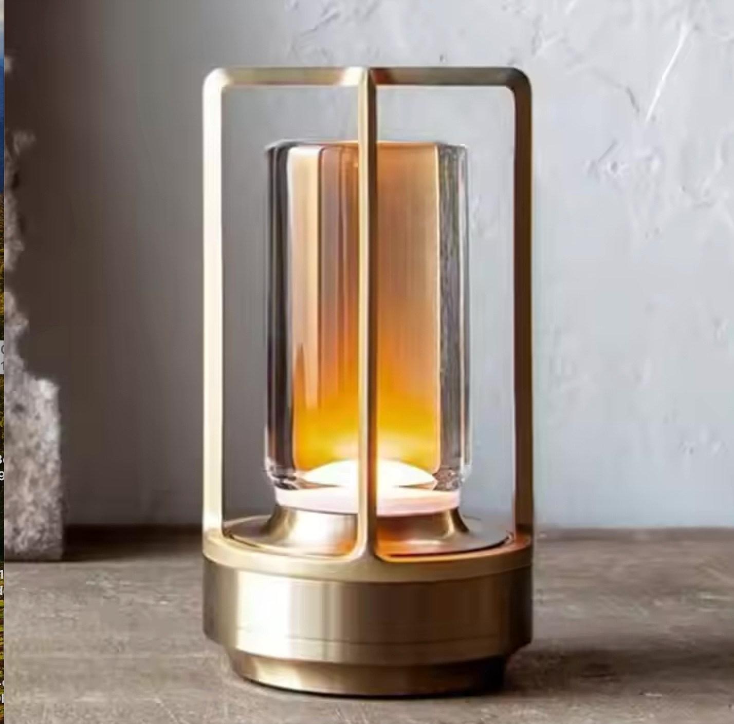 CrystalGlow Touch Lantern